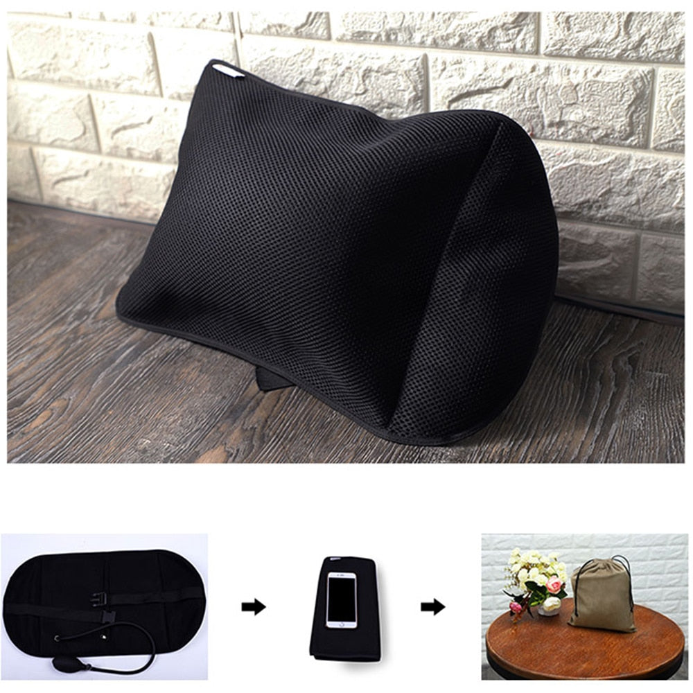 Inflatable Lumbar Support Pillows - Orthopedic Design for Back Pain Relief