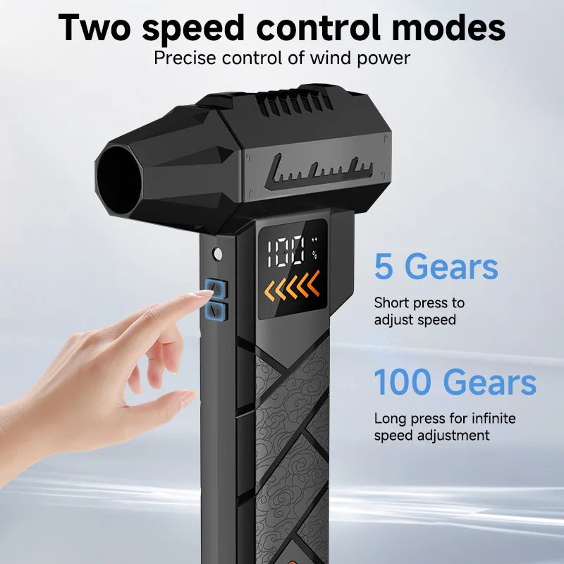 2800000RPM Electric Compressed Cordless Blower Or Vacuum Cleaner