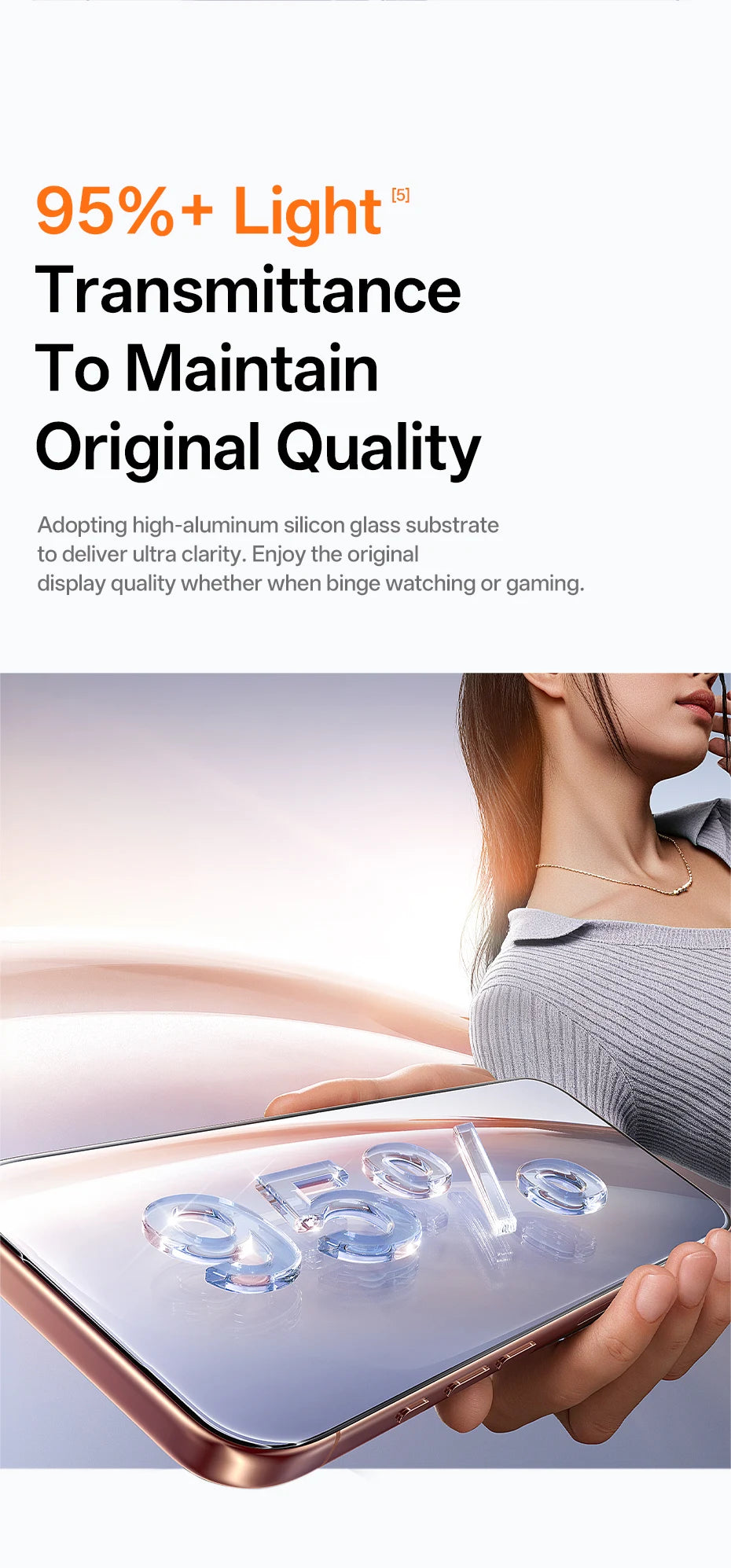 Baseus Tempered HD Screen Protector For iPhone 17 16 15 14 13 12 Pro Max