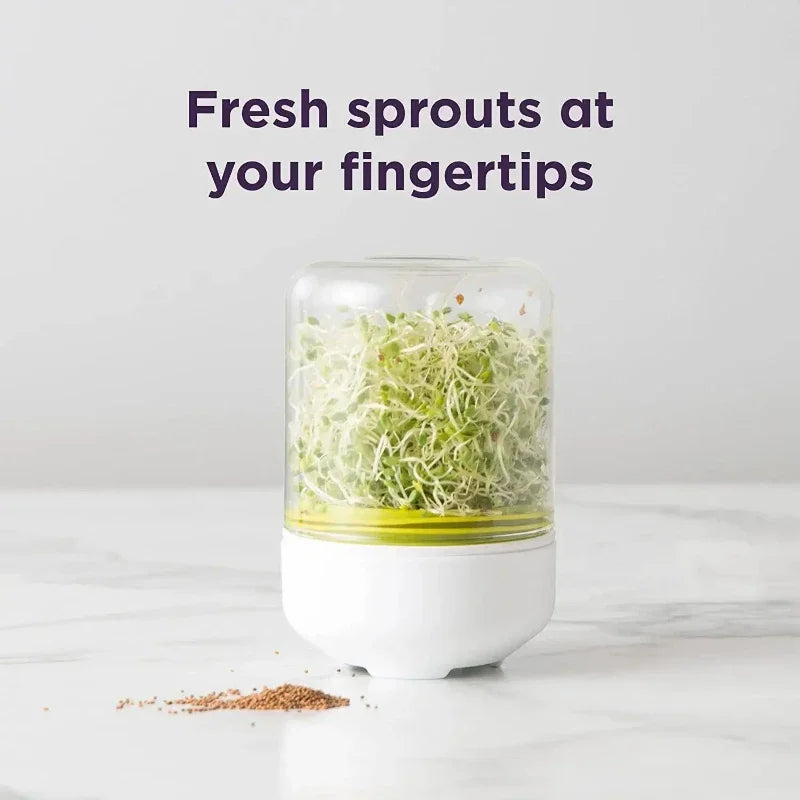 Reusable Seed Growing Container For Fresh Sprouts