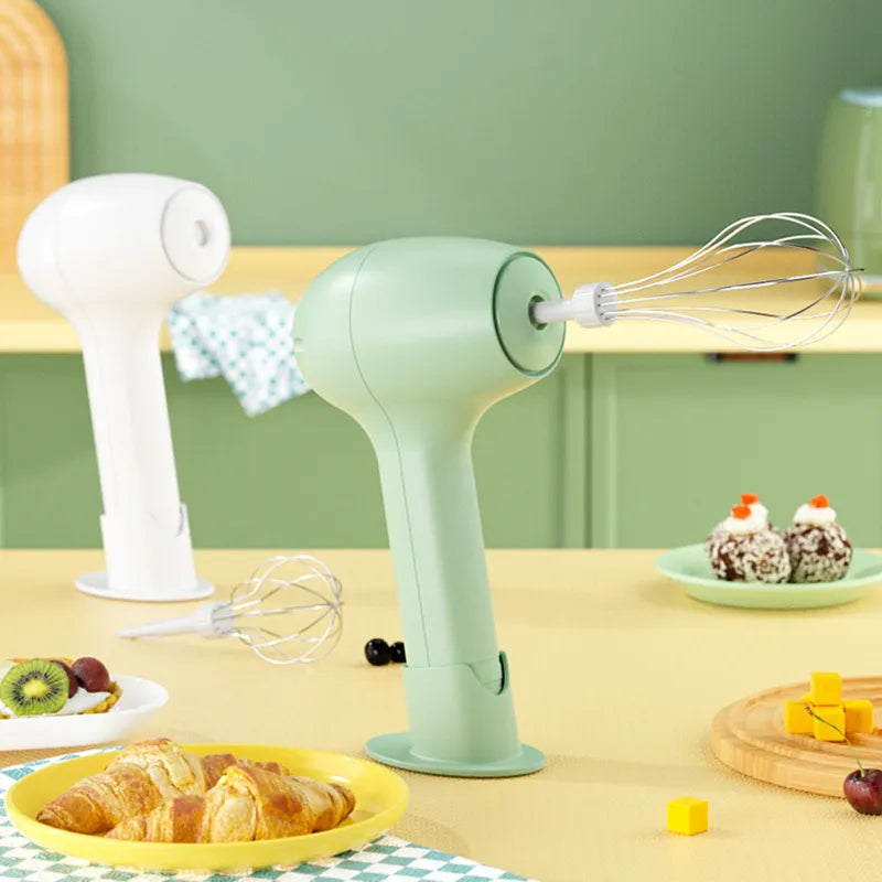 USB Charging Wireless Automatic 3 Speed Hand Food Mixer.