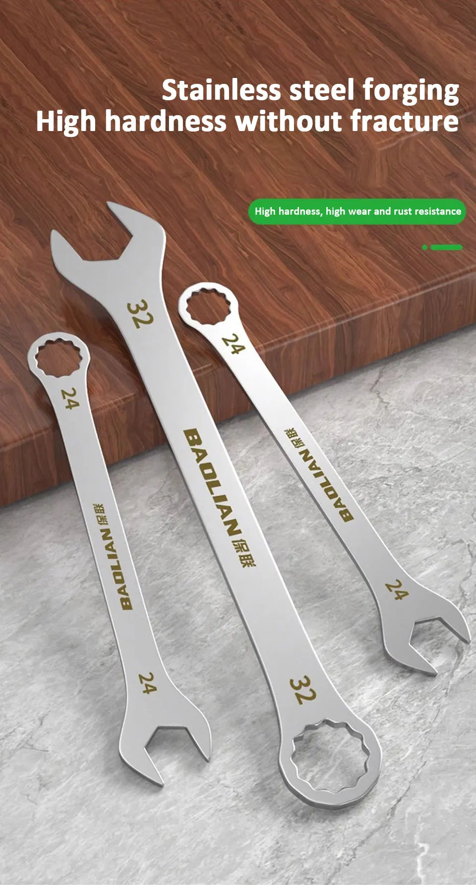 5-32MM Ultra-thin Universal Open End Wrenches