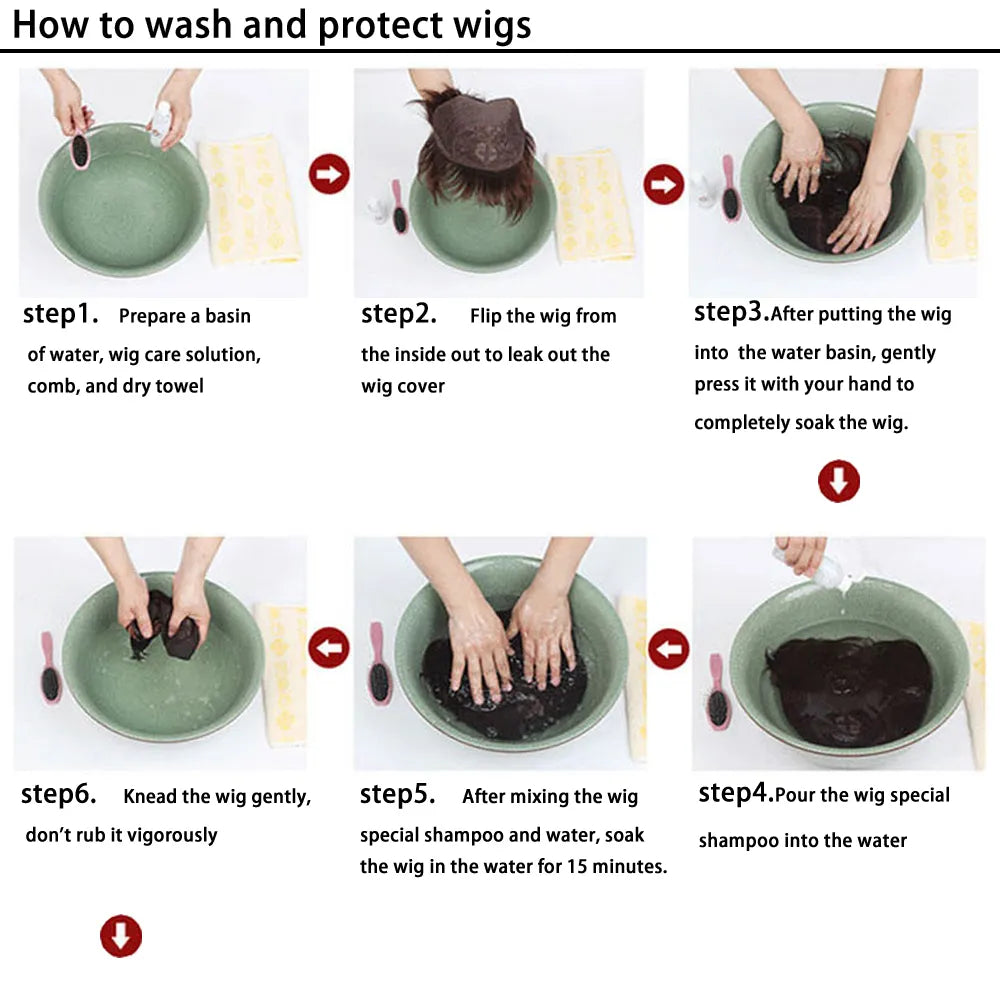 Synthetic Hair Extensions.
