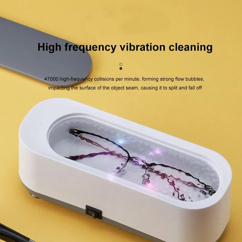 Multifunctional Vibrating Glasses, Watch Or Jewelry Cleaning Machine