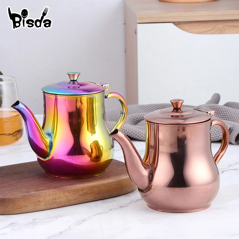 Stainless Steel Tea Pot With FIlter
