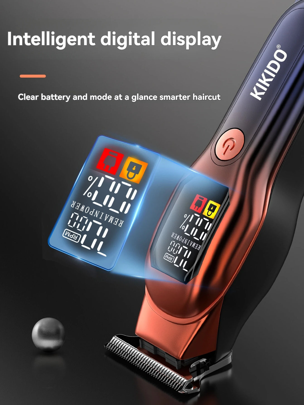 Electric Hair Cut Trimmer With 60 Minuit Charging Intervals