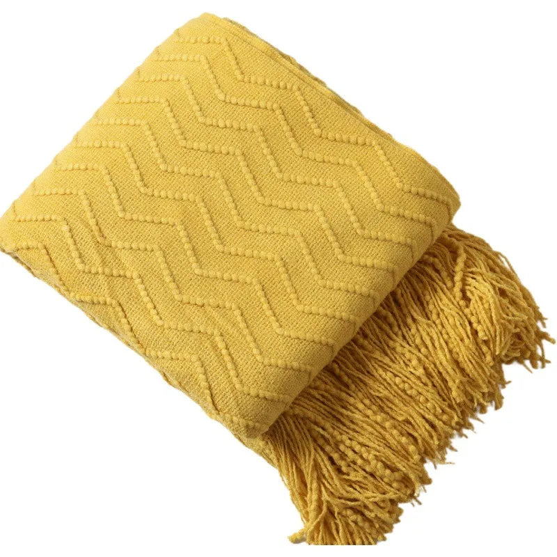 Battilo Machine Washable Decorative Soft Knitted Throws.