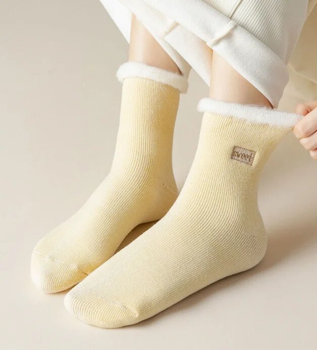 Women's Winter Warm Thermal Cashmere Socks.