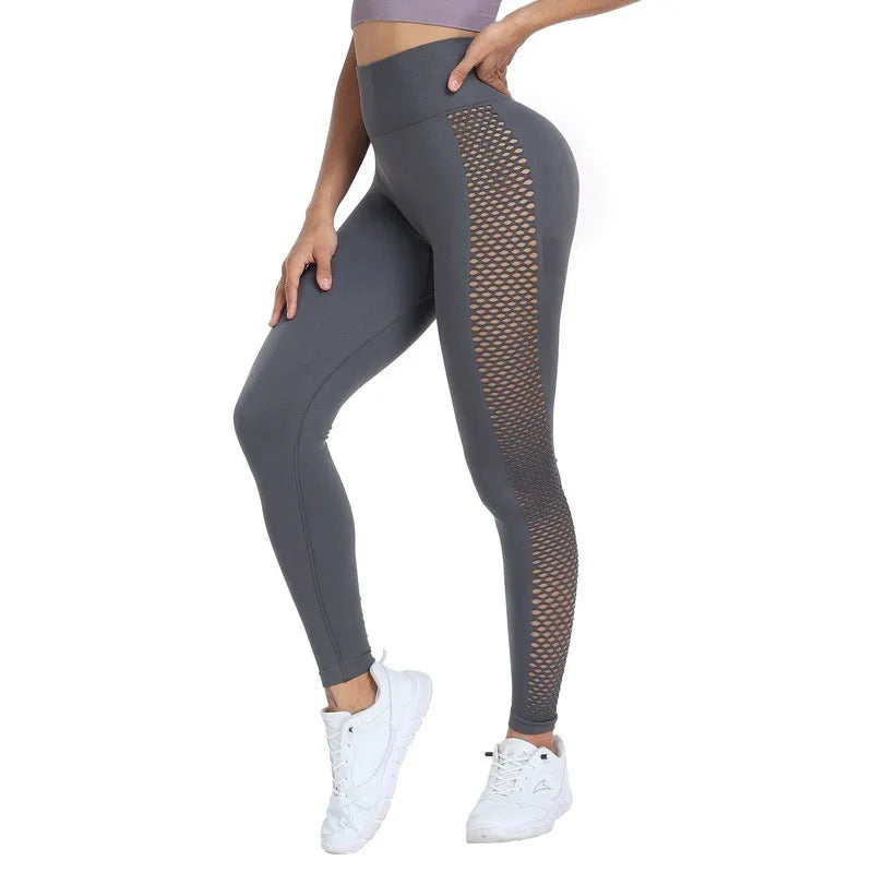 Womens High Waist Seamless Leggings