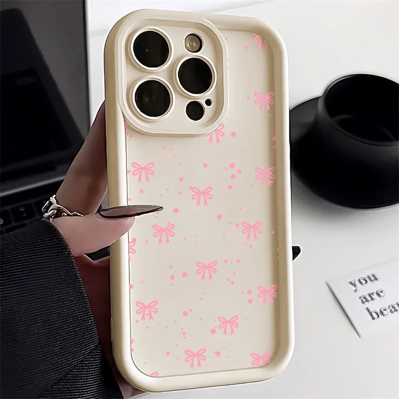 Marble Silicone Case For iPhone 15 16 17 Pro Max