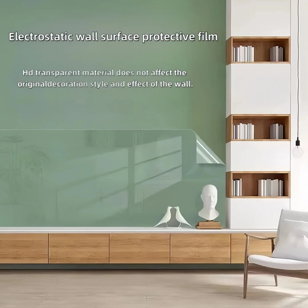 2/3/5/10M Electrostatic Wall Protective Clear Film