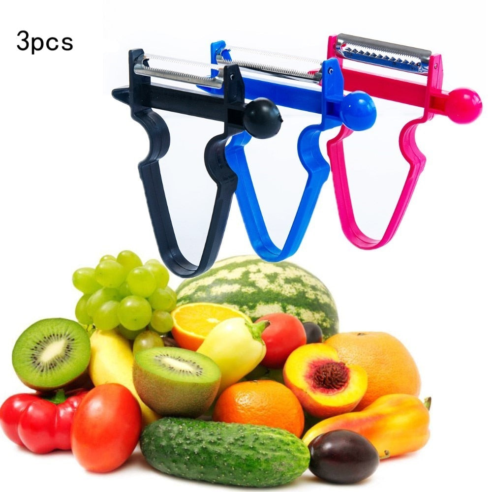 3pcs stainless steel Vegetable peeler, Shredder, Grater.