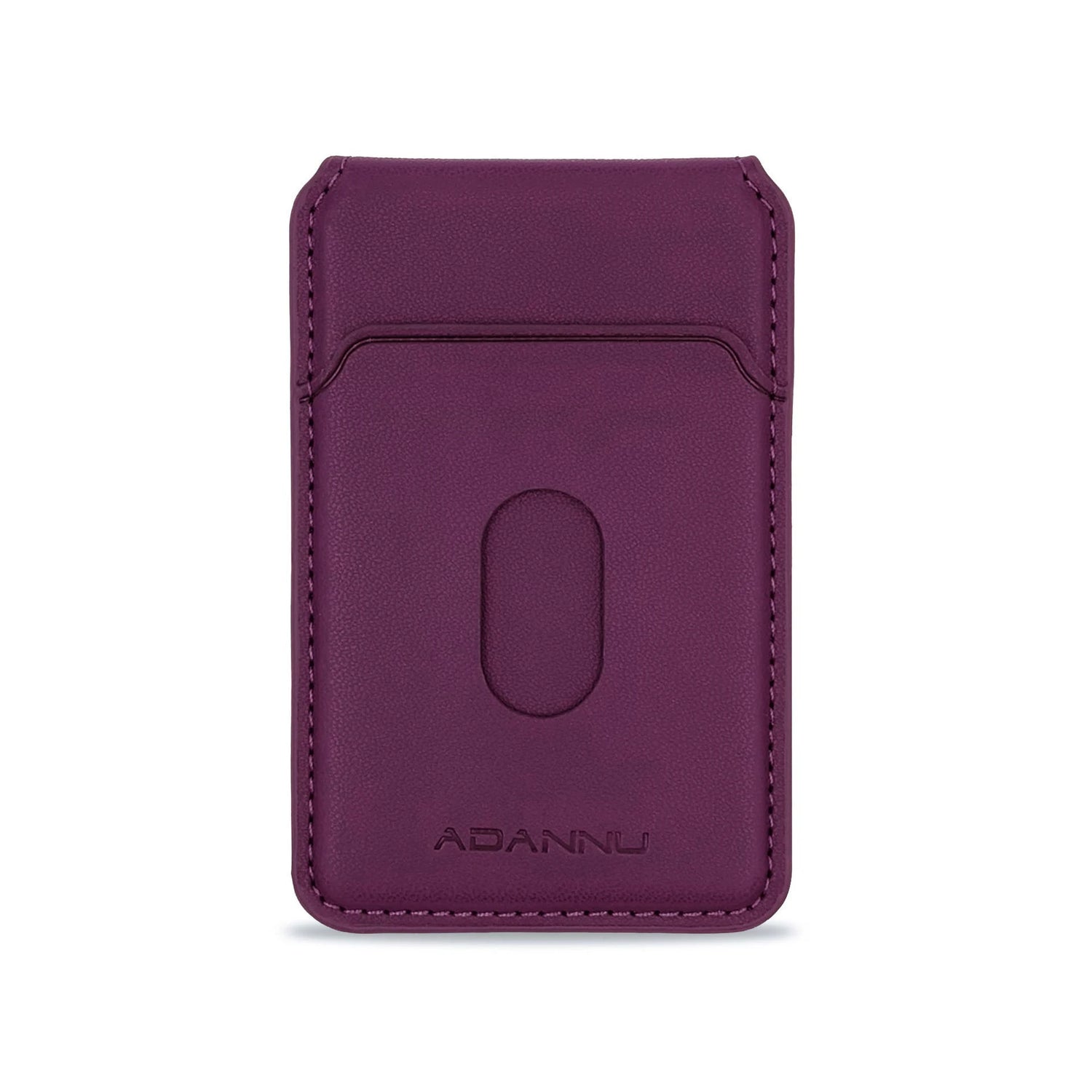Leather Magnetic Cellphone Card Holder For IPhone 12 13 14 15 16 Pro Max Plus