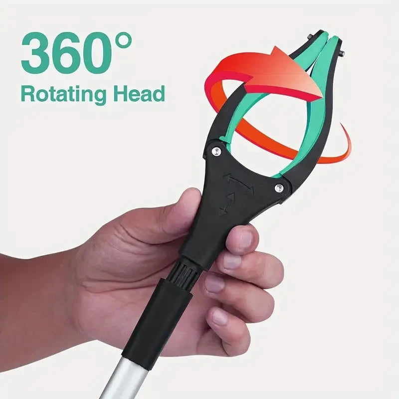 1pc 32" Folding Wide Claw Garbage Picker Tool