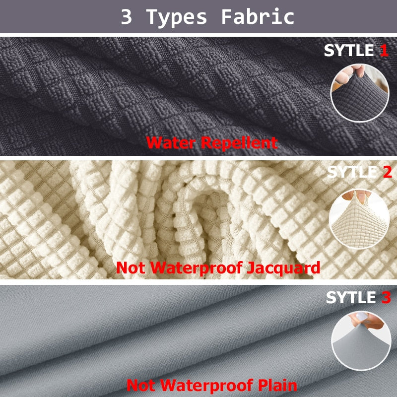 Waterproof And Non Waterproof Elastic Dining Chair Covers.