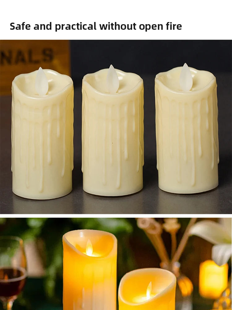 1 Pc Plastic Electronic Candle Lights