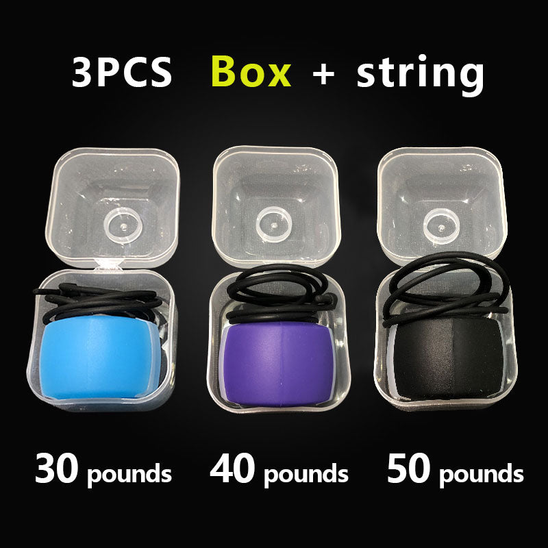 Food-grade Silica Gel Jaw Exercise Line Ball Muscle Trainin Fitness Ball Neck Face Toning Jaw Muscle Training Face lift