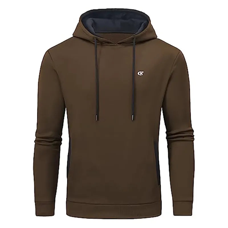 Men's Autumn/Winter Cozy Fleece Pullover Hoodies.