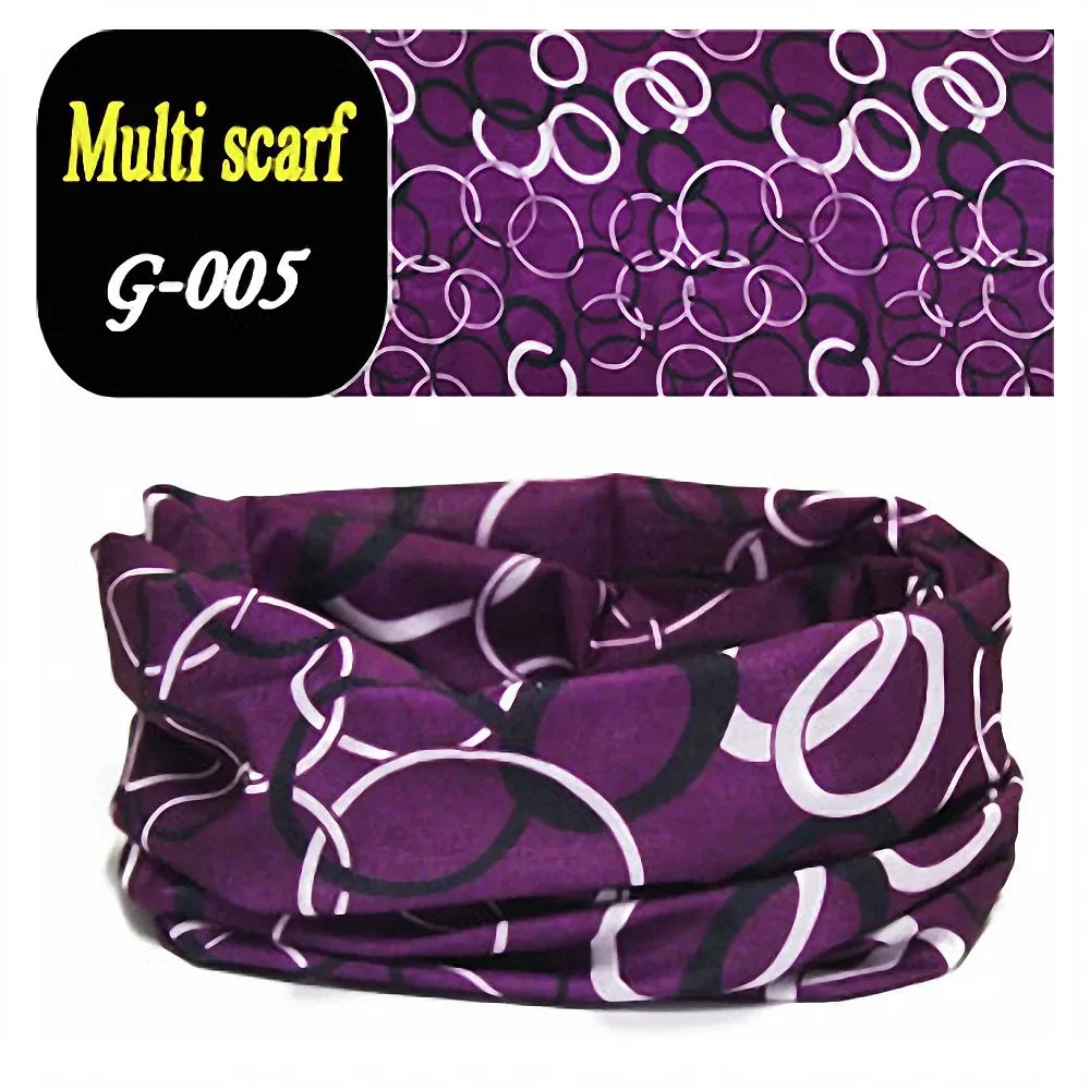 Men Or Women's Head Face Neck Tube Bandana Scarf