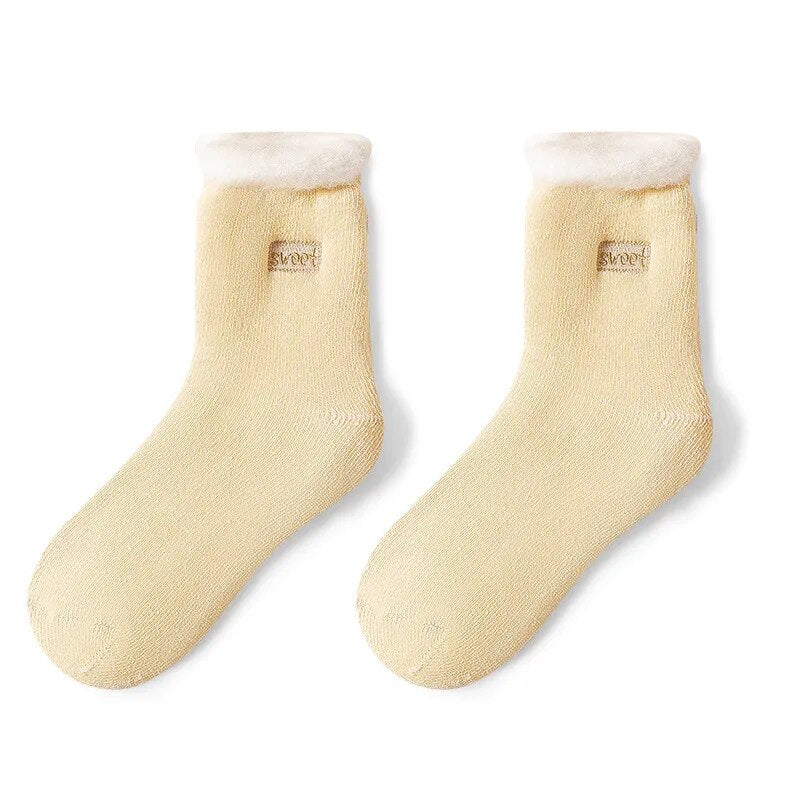 Women's Winter Warm Thermal Cashmere Socks.