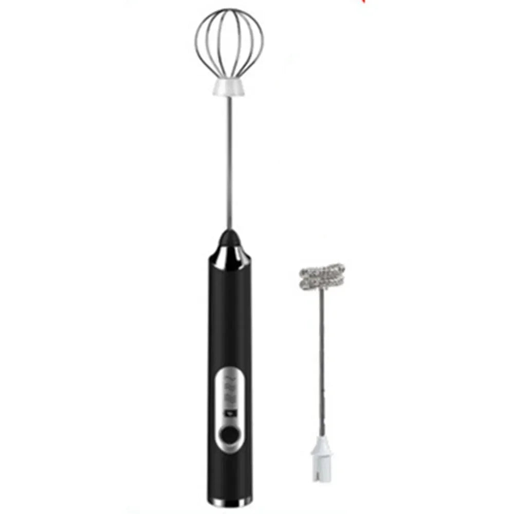 USB Rechargeable Handheld Electric 3-Speed Frother