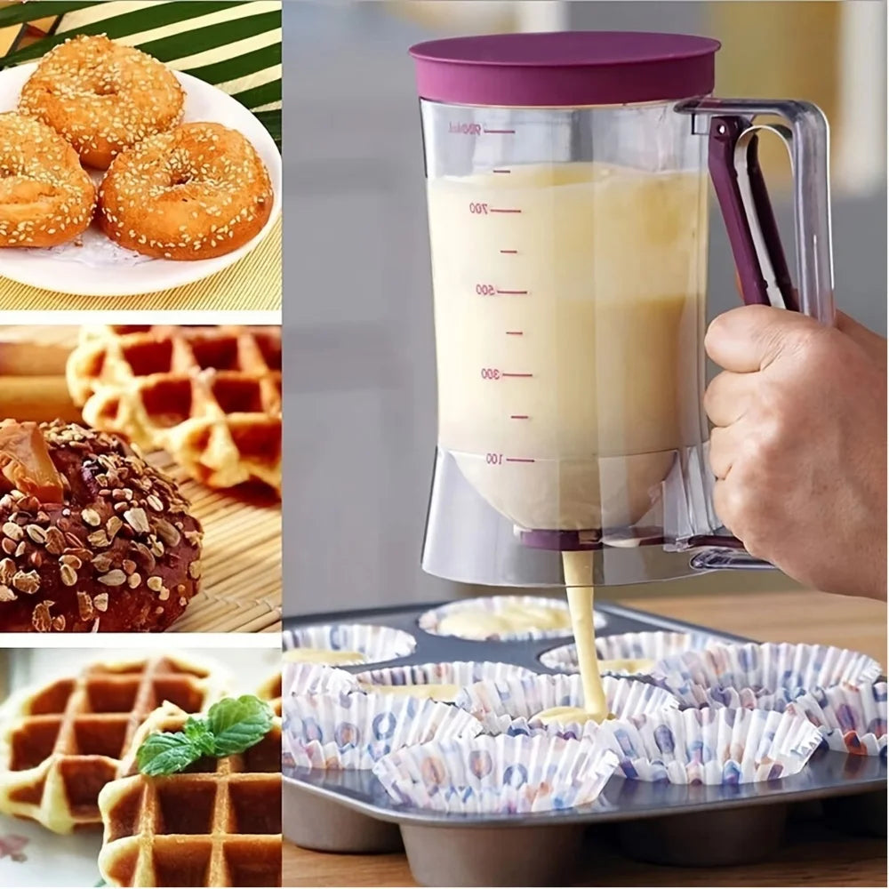 Multi-functional Handheld Cupcake Batter Dispenser