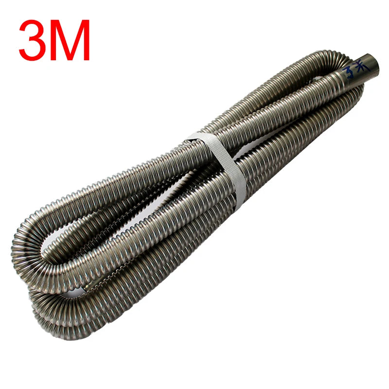 60cm 100cm 120cm 150cm 200cm 250cm 300cm Stainless Steel Exhaust Pipe For Air Diesel Parking Heater