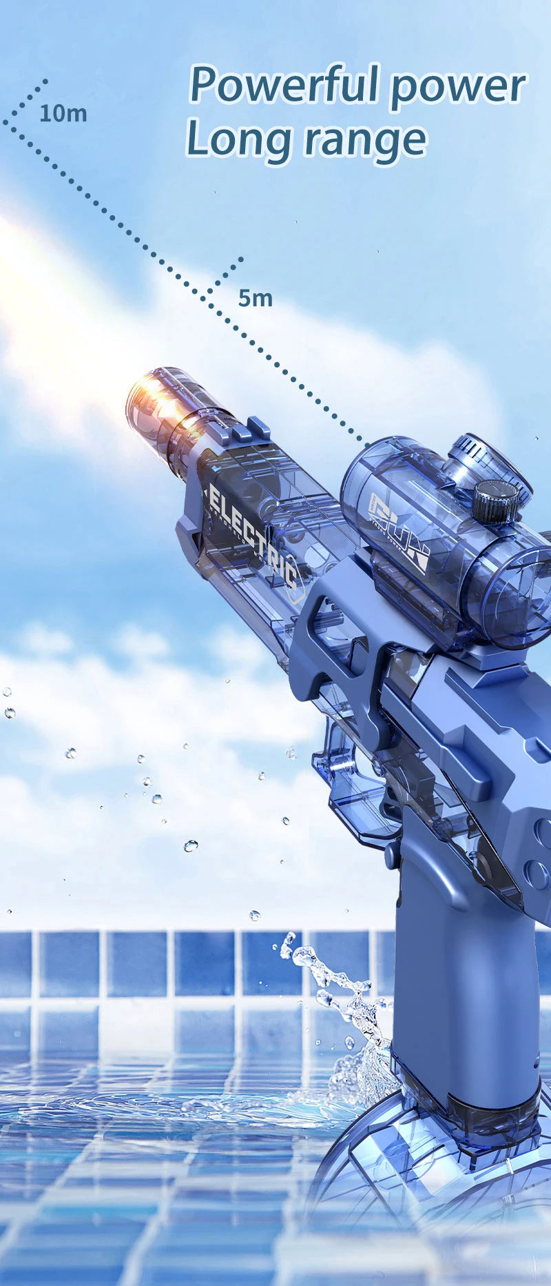 AC223 Automatic Water Toy Spray Gun