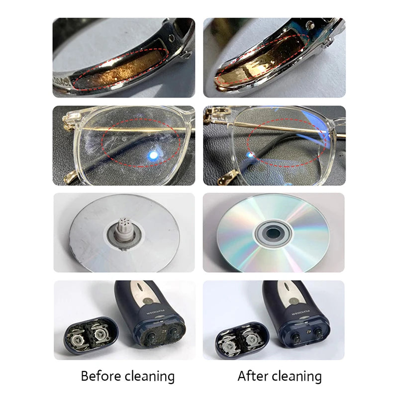SS-968 Ultrasonic Cleaner 30/50W  40Khz Degas for Watches, Contact Lens, Glasses, Or Dentures