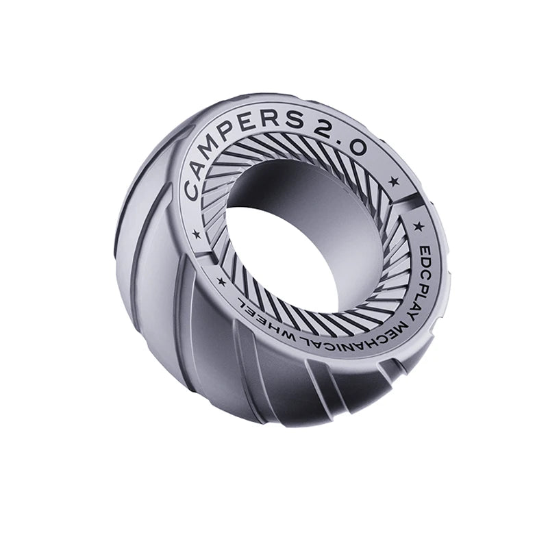 Stainless Steel Office Desk EDC Magnetic Ring For Anti Stress
