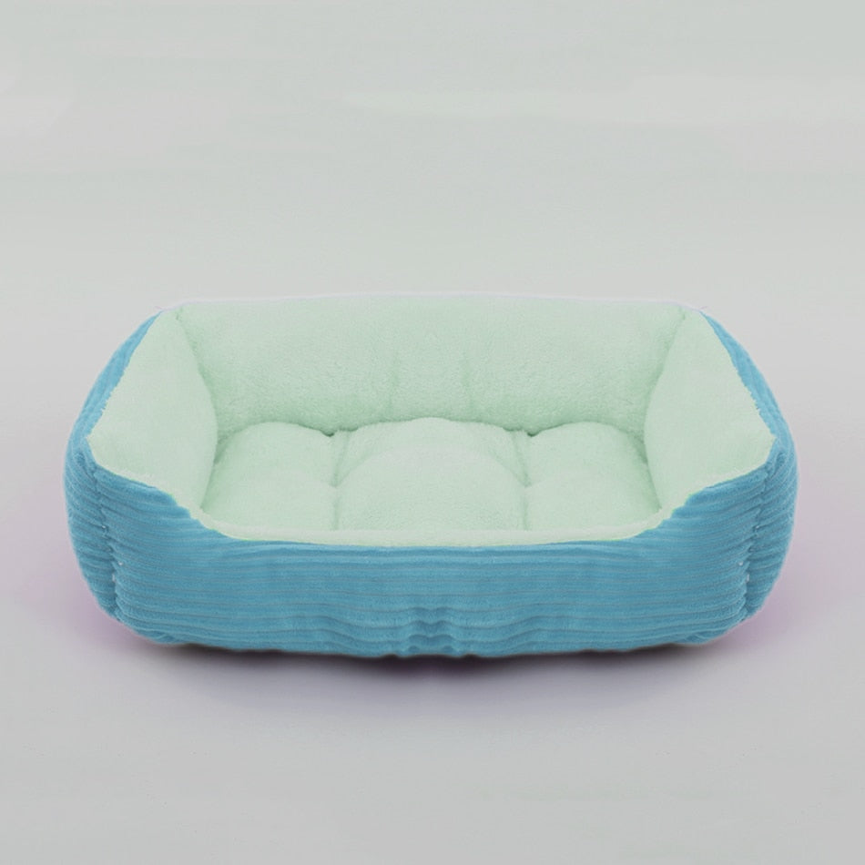 Pet Square Plush Kennel Bed Cushion.