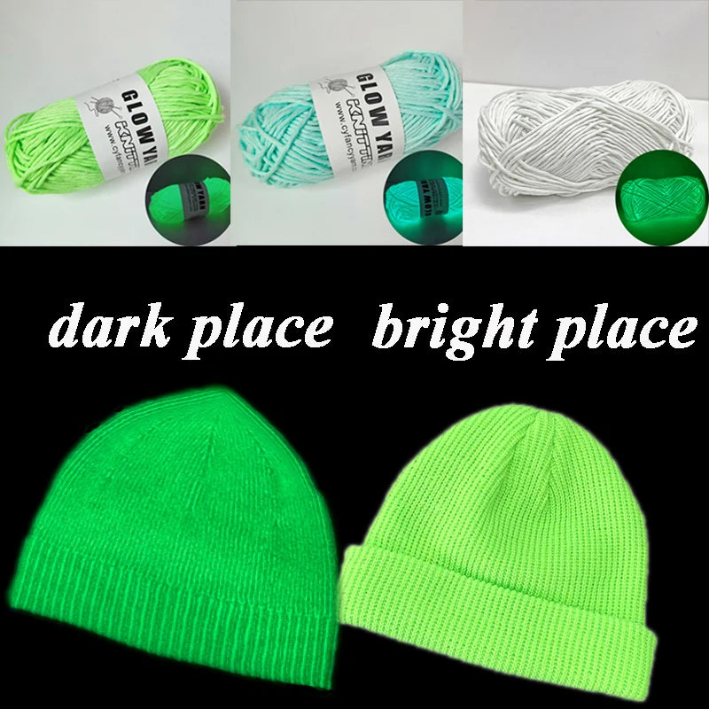 53M Long Polyester Luminous Yarn