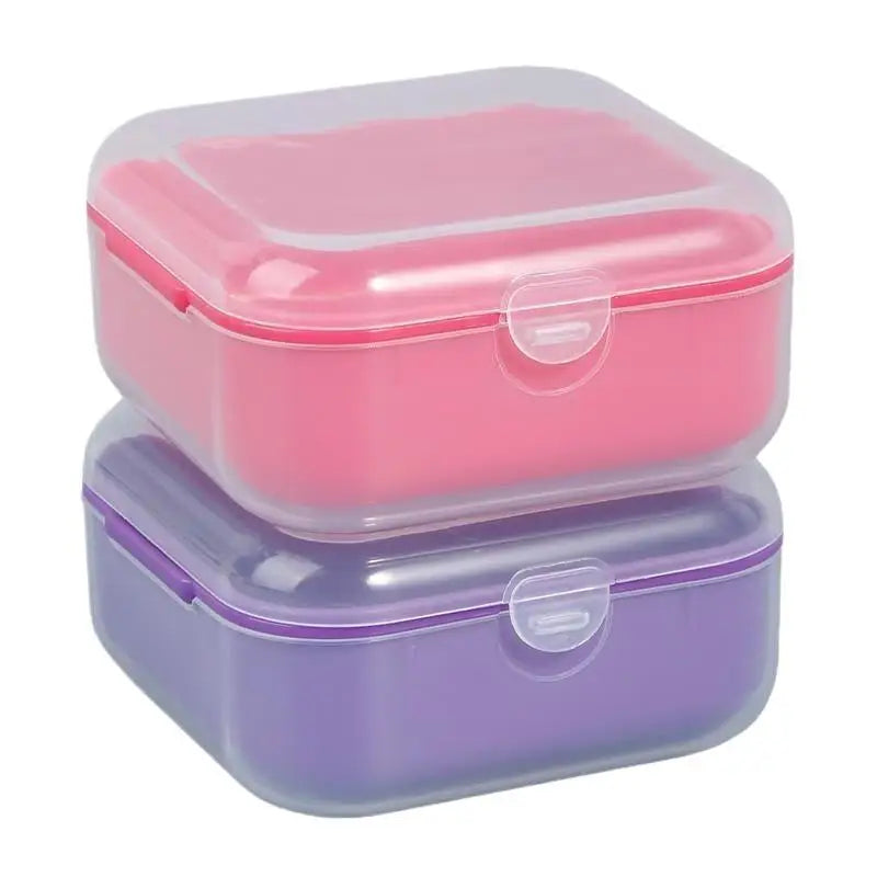 1Pce Travel Leak Proof Mini Soap Box