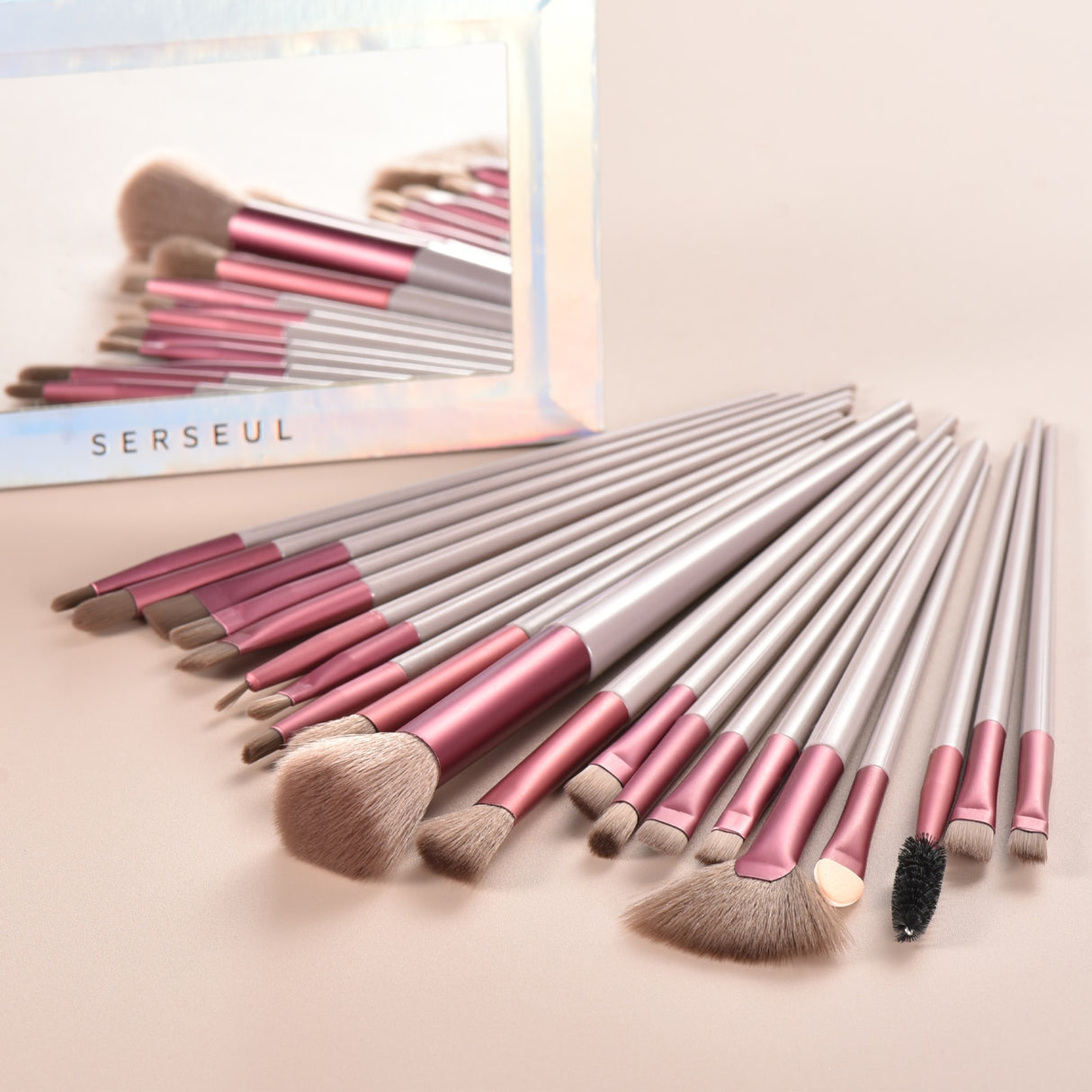 KOSMETYKI 8-20Pcs Cosmetic Powder Brushes.