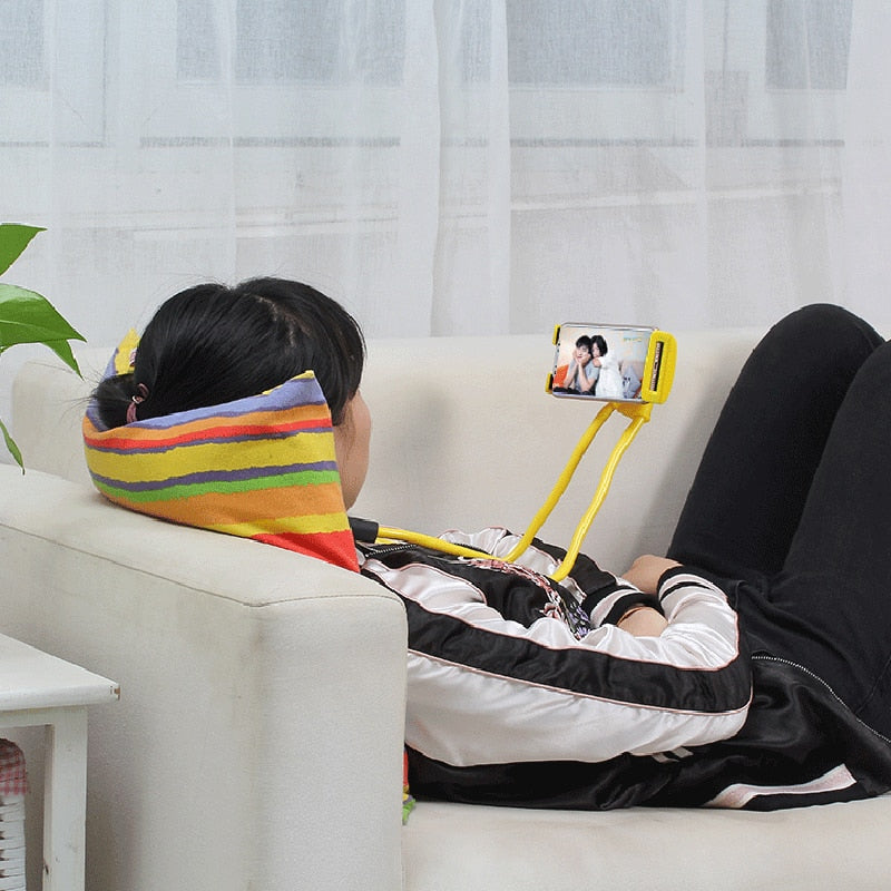 New Flexible Mobile Phone Holder That Hangs from your Neck For Hands Free Facetime or Watching a Movie.