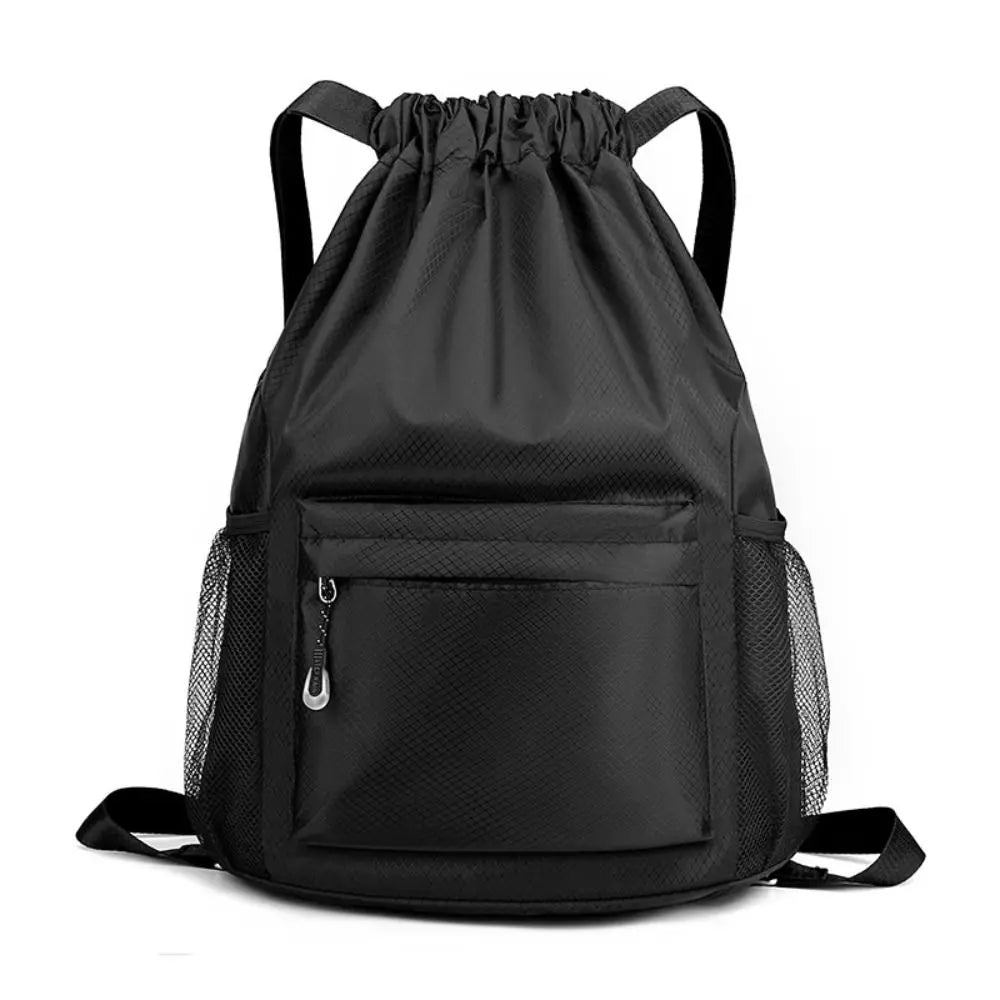 Outdoor Double Shoulder Waterproof Rucksack With Drawstring