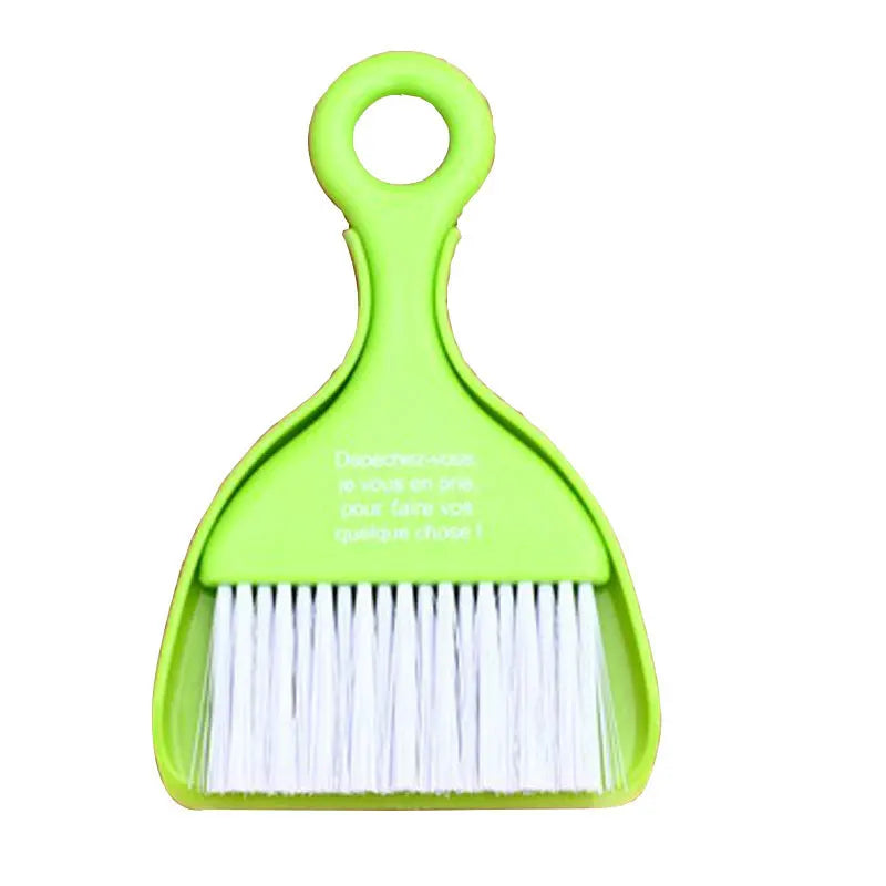 Mini Broom Dustpan Set For Desktop Or Keyboards