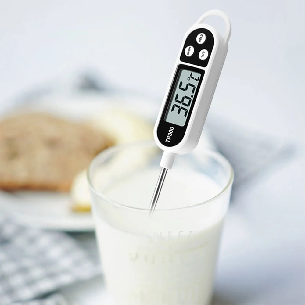 1PC Digital LCD Food Thermometer With Auto Shut Off