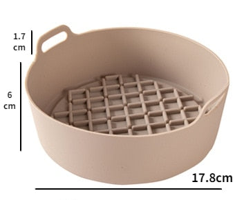 Silicone Reusable Air Fryer basket.