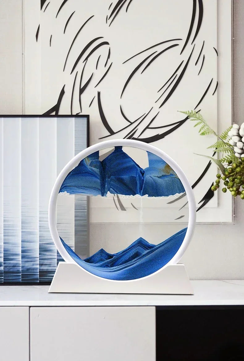 3D Dynamic Liquid Flowing Sand Art Frame