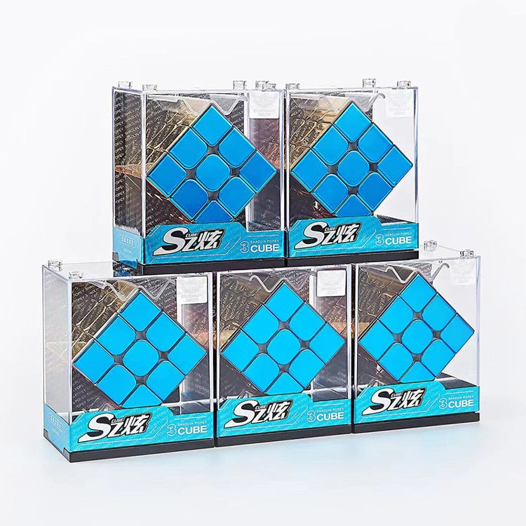 Cyclone Boys Plating 3x3x3 2x2 Magnetic Magic Puzzle Cube.