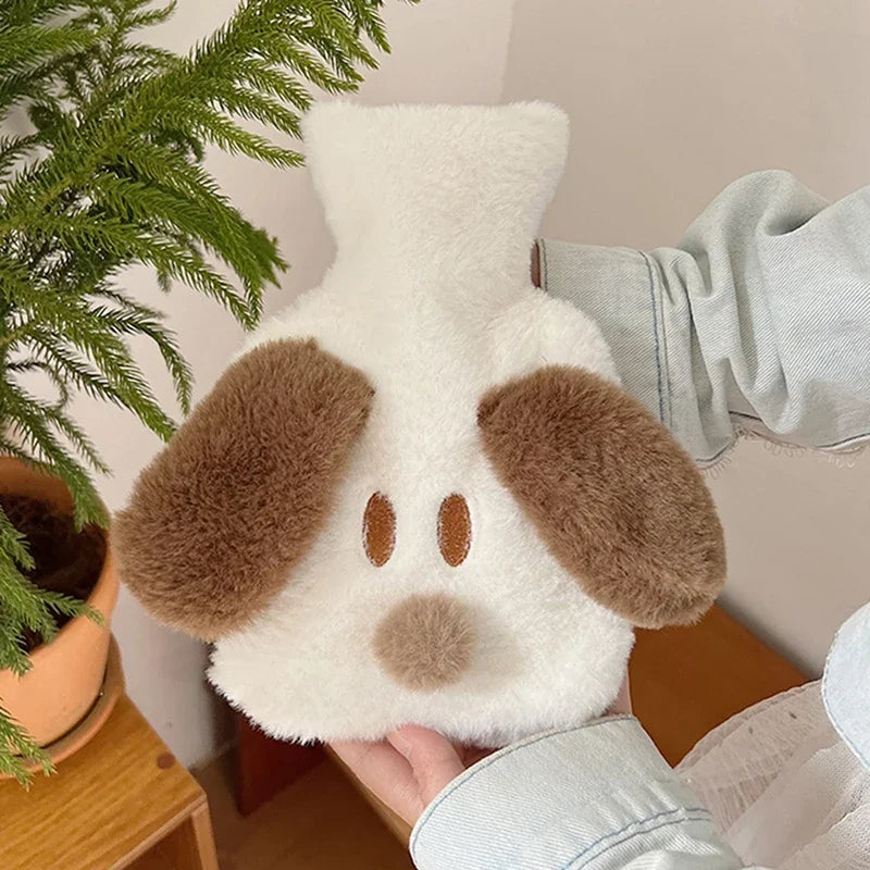 Plush Hot Water Bottle Cover