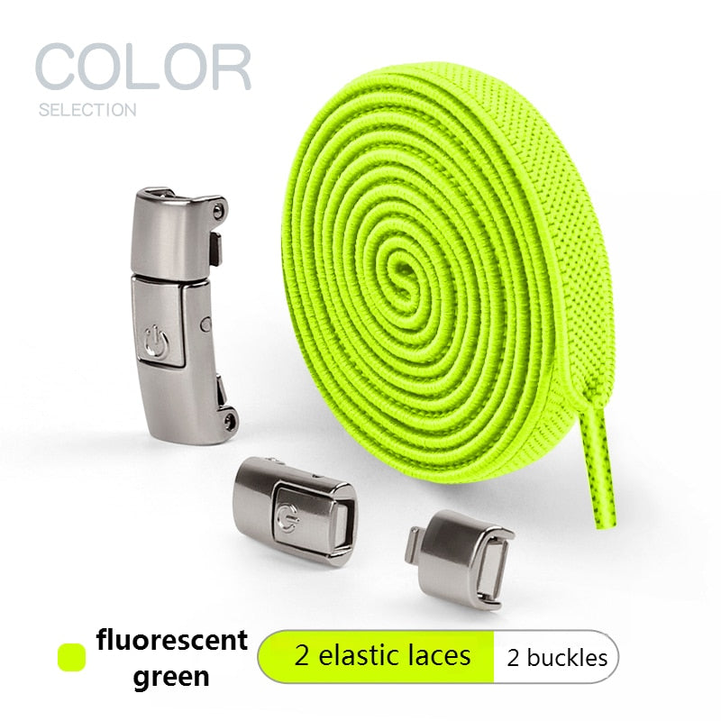 8MM Widened Flat Press Lock Shoelaces.