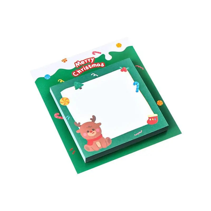 1 Piece Christmas Sticky Notepads.
