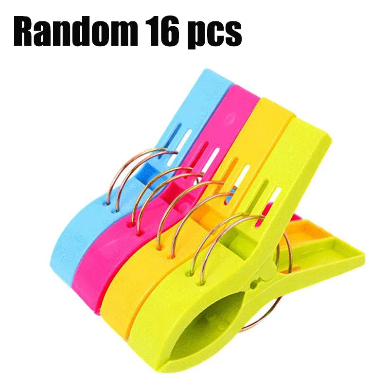 4-32Pcs Beach Towel Plastic Clips
