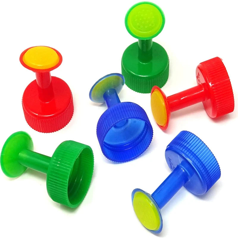 Plant Watering Spray-Head Attachment That Fits Soft Drink Bottles.