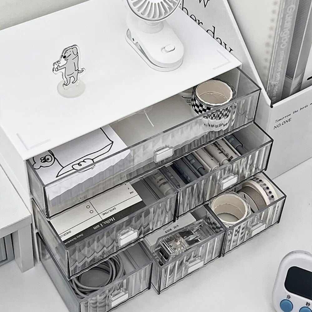 1,2 Or 3 Drawer Desk, Makeup Or Storage Organizer.