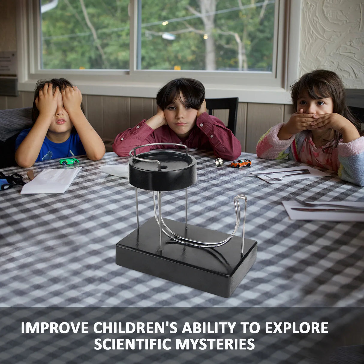 Electromagnetic Drive Jumping Ball Perpetual Movement Machine