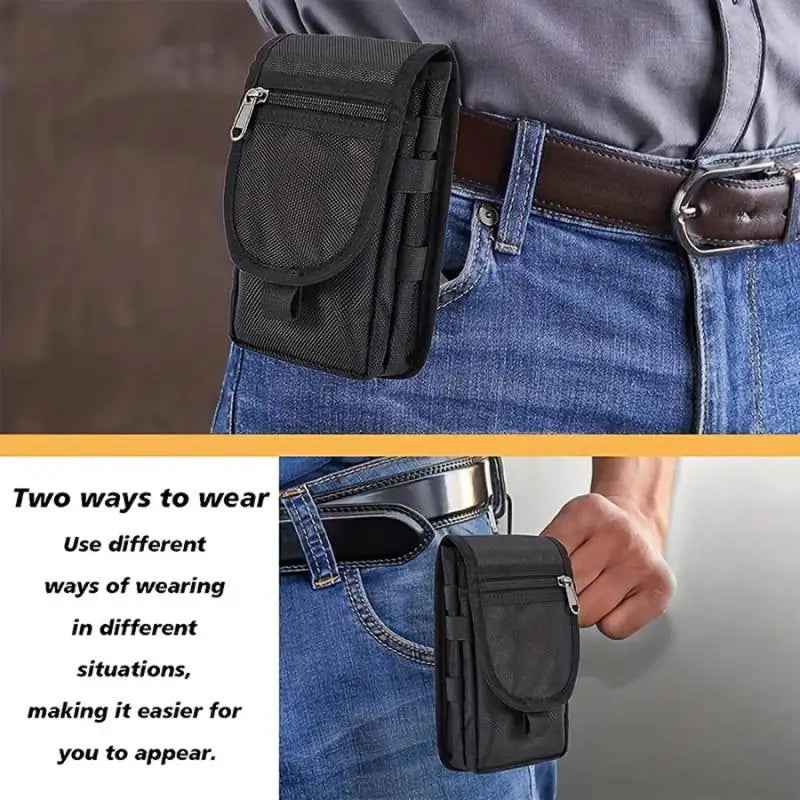 Universal Nylon Cell Phone Belt Clip Holder