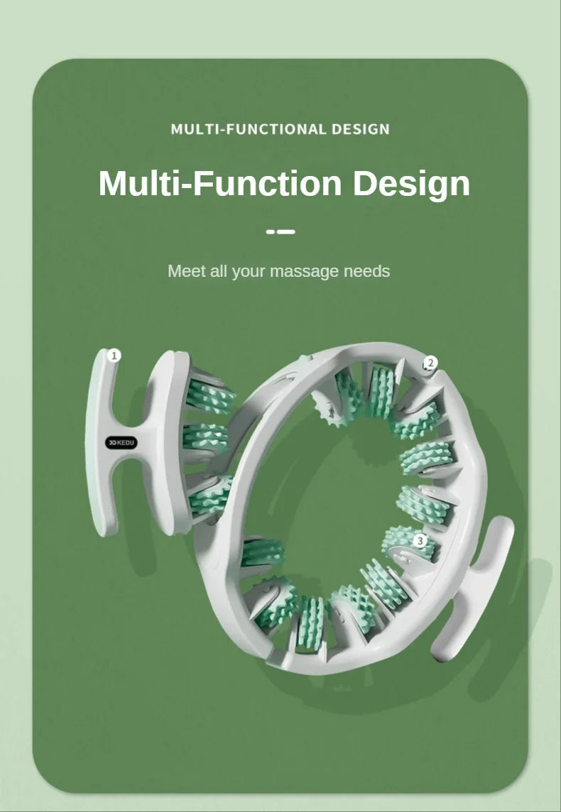 Multi-function Manual Muscle/Cellulite Massager Roller